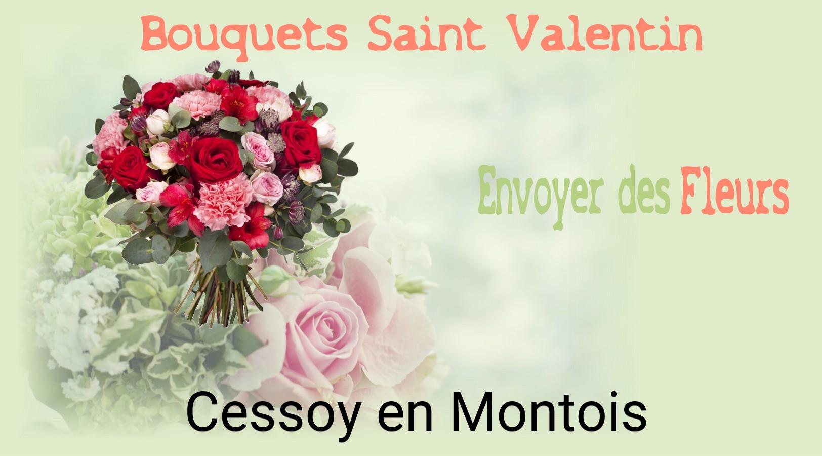 Roses de Saint-Valentin livrées à Cessoy-en-Montois